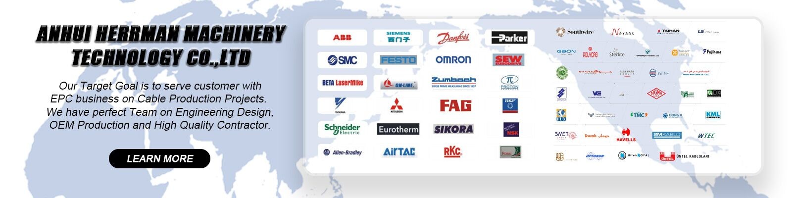 qualité machine de câble usine