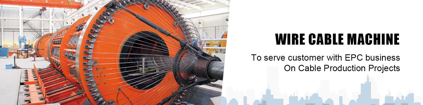 qualité machine de câble usine