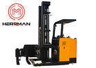 6M chariot électrique Jack Stacker à palette de bas-côté étroit de 3 manières